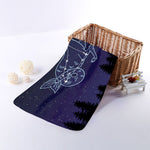 Capricorn Constellation Print Towel