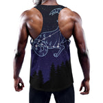 Capricorn Constellation Print Training Tank Top