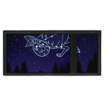 Capricorn Constellation Print Trifold Wallet