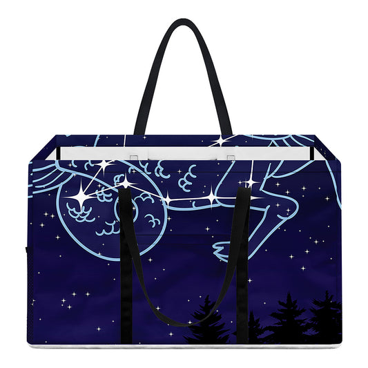 Capricorn Constellation Print Utility Tote Bag