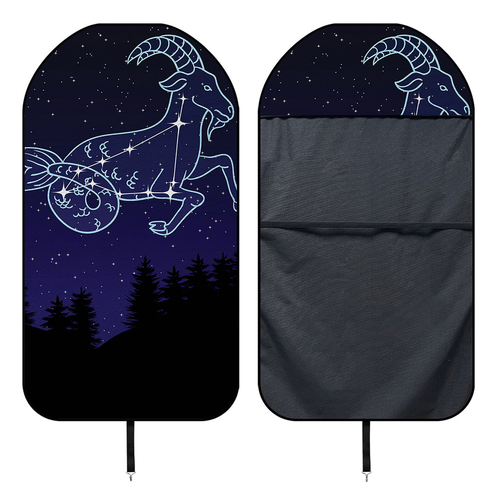 Capricorn Constellation Print Waterproof Car Seat Cover