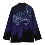 Capricorn Constellation Print Women's Blazer