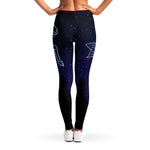 Capricorn Constellation Print Women's Leggings