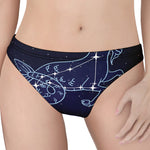 Capricorn Constellation Print Women's Thong