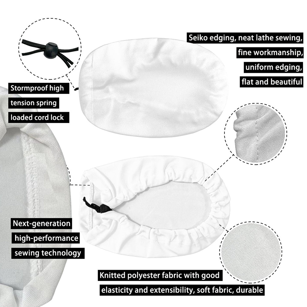 Flying US Dollar Print Car Side Mirror Covers