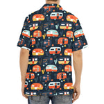 Caravan Camping Pattern Print Aloha Shirt