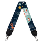 Caravan Camping Pattern Print Bag Strap