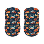 Caravan Camping Pattern Print Bar Stool Covers
