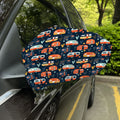 Caravan Camping Pattern Print Car Side Mirror Covers