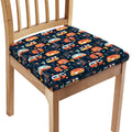 Caravan Camping Pattern Print Chair Cushion Cover
