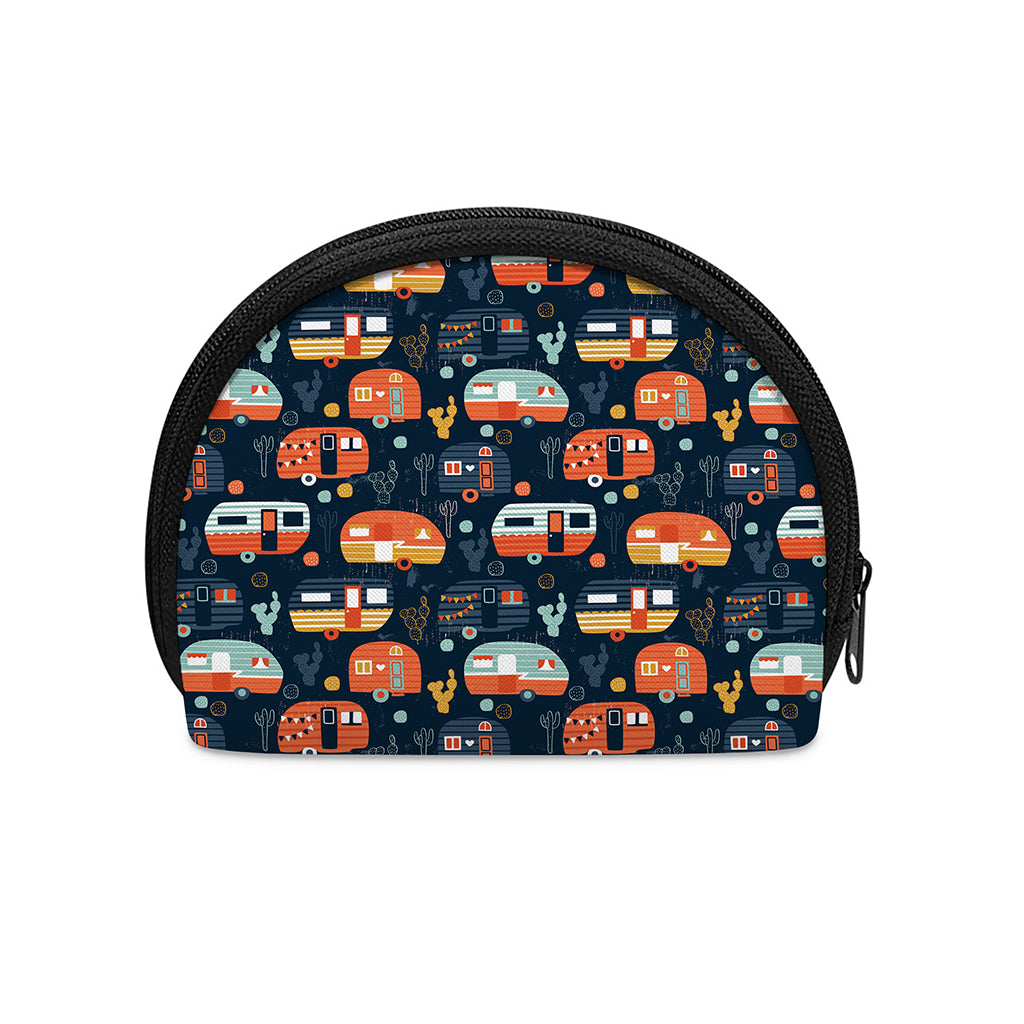 Caravan Camping Pattern Print Coin Purse