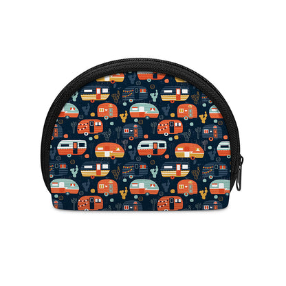 Caravan Camping Pattern Print Coin Purse