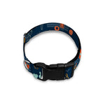 Caravan Camping Pattern Print Dog Collar