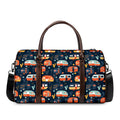 Caravan Camping Pattern Print Duffel Bag