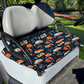 Caravan Camping Pattern Print Golf Cart Seat Cover