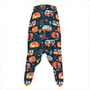 Caravan Camping Pattern Print Hammer Pants