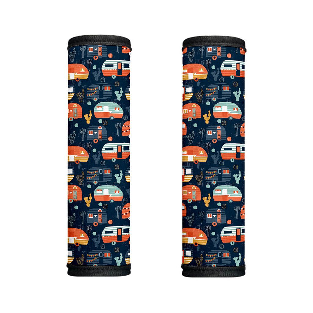 Caravan Camping Pattern Print Handle Covers