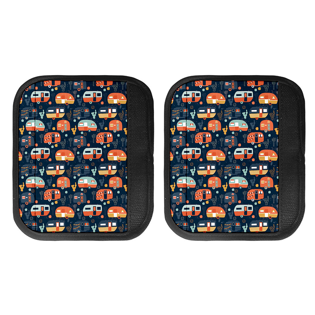Caravan Camping Pattern Print Handle Covers