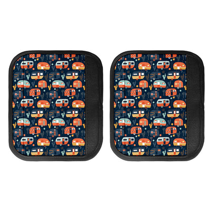 Caravan Camping Pattern Print Handle Covers