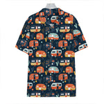 Caravan Camping Pattern Print Hawaiian Shirt