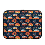 Caravan Camping Pattern Print Laptop Sleeve