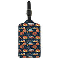 Caravan Camping Pattern Print Luggage Tag