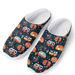 Caravan Camping Pattern Print Mesh Casual Shoes