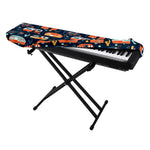 Caravan Camping Pattern Print Piano Keyboard Cover