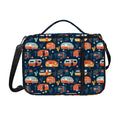 Caravan Camping Pattern Print Shoulder Strap Bible Bag