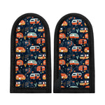 Caravan Camping Pattern Print Skillet Handle Cover