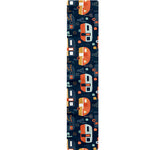 Caravan Camping Pattern Print Table Runner