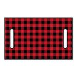 Cardinal Red Buffalo Check Pattern Print Golf Cart Seat Cover