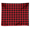 Cardinal Red Buffalo Check Pattern Print Tapestry