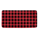 Cardinal Red Buffalo Check Pattern Print Towel