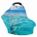 Caribbean Ocean Print Baby Seat Cover