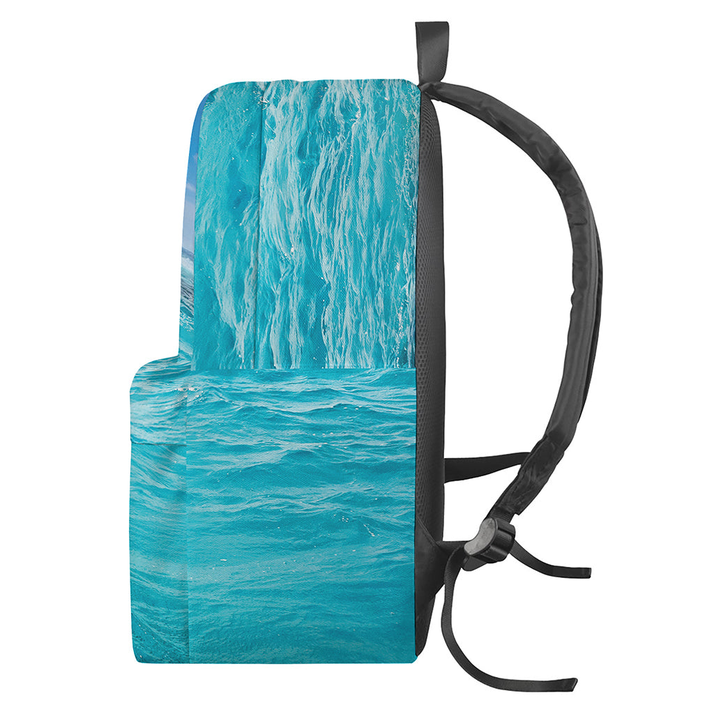 Caribbean Ocean Print Backpack