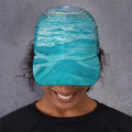 Caribbean Ocean Print Baseball Cap