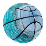 Caribbean Ocean Print Basketball