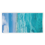 Caribbean Ocean Print Beach Towel