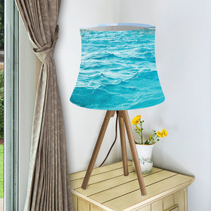 Caribbean Ocean Print Bell Lamp Shade