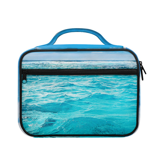 Caribbean Ocean Print Briefcase Bible Bag