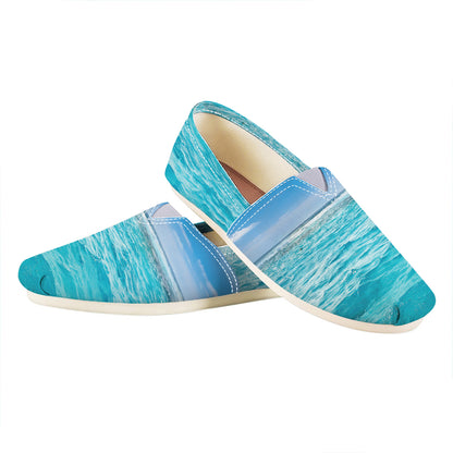 Caribbean Ocean Print Casual Shoes
