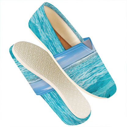 Caribbean Ocean Print Casual Shoes