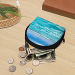 Caribbean Ocean Print Coin Purse