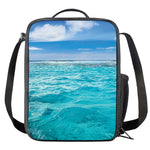 Caribbean Ocean Print Crossbody Lunch Bag