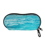 Caribbean Ocean Print Glasses Case