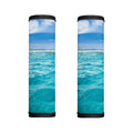 Caribbean Ocean Print Handle Covers