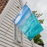 Caribbean Ocean Print House Flag