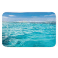 Caribbean Ocean Print Indoor Door Mat