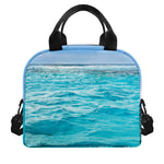 Caribbean Ocean Print Insulated Lunch Bag